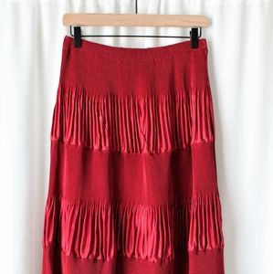 Jerry T. Dazzling Crinkle Skirt
